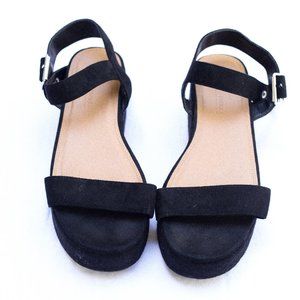 Black Platform Sandals